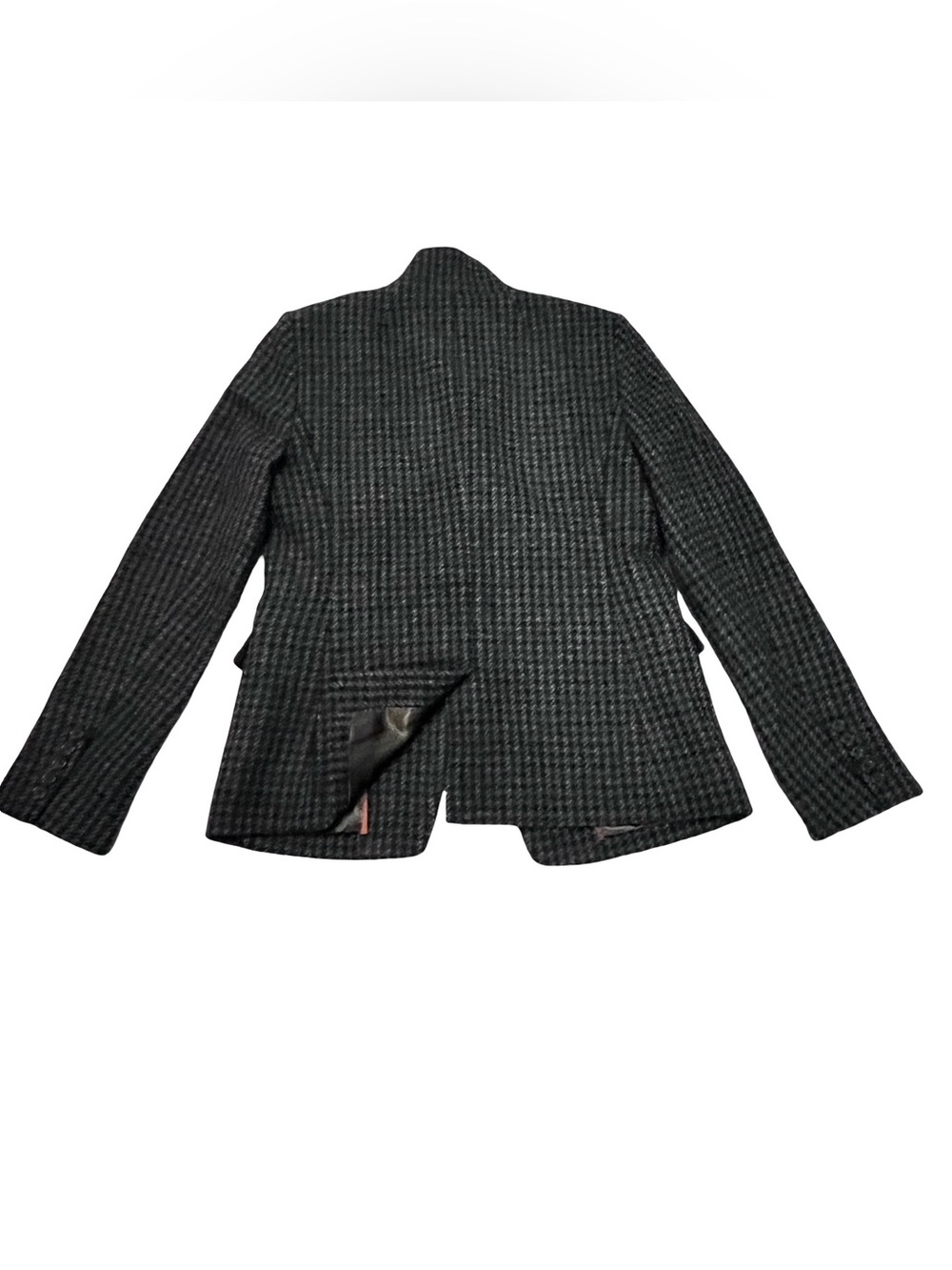 J. Crew JCrew Houndstooth Regent Wool Blazer Sz 8 Preppy Classic Career Academia - Picture 10 of 11